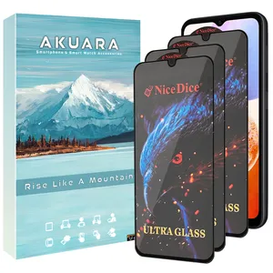 Akuara Full Nice Screen Protector For Samsung Galaxy A13 5G / A23 / A23 5G / A32 5G three in pack