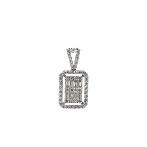 آویز گردنبند طلا 18 عیار زنانه مدل 14579