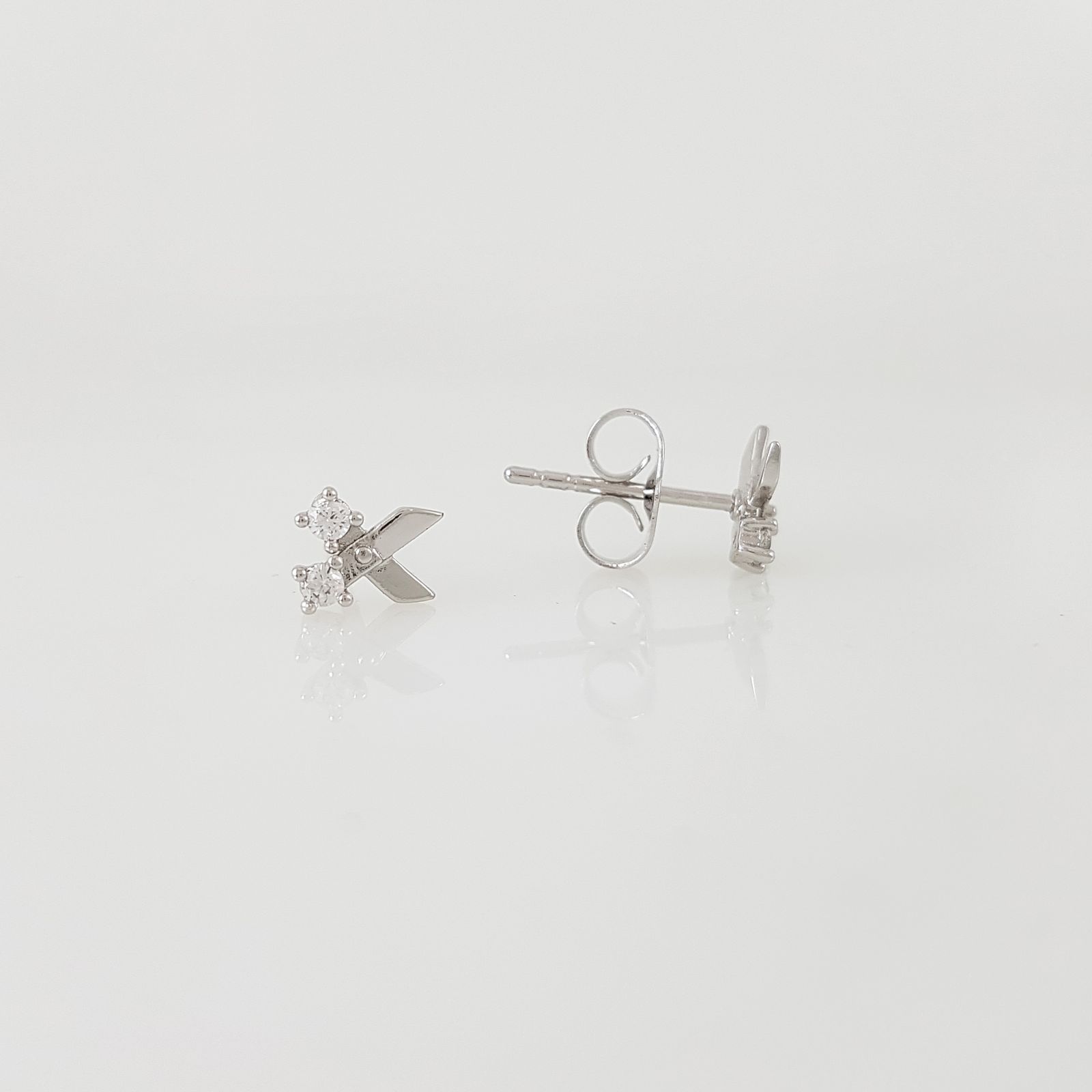 گوشواره زنانه ژوپینگ مدل scissors -  - 3