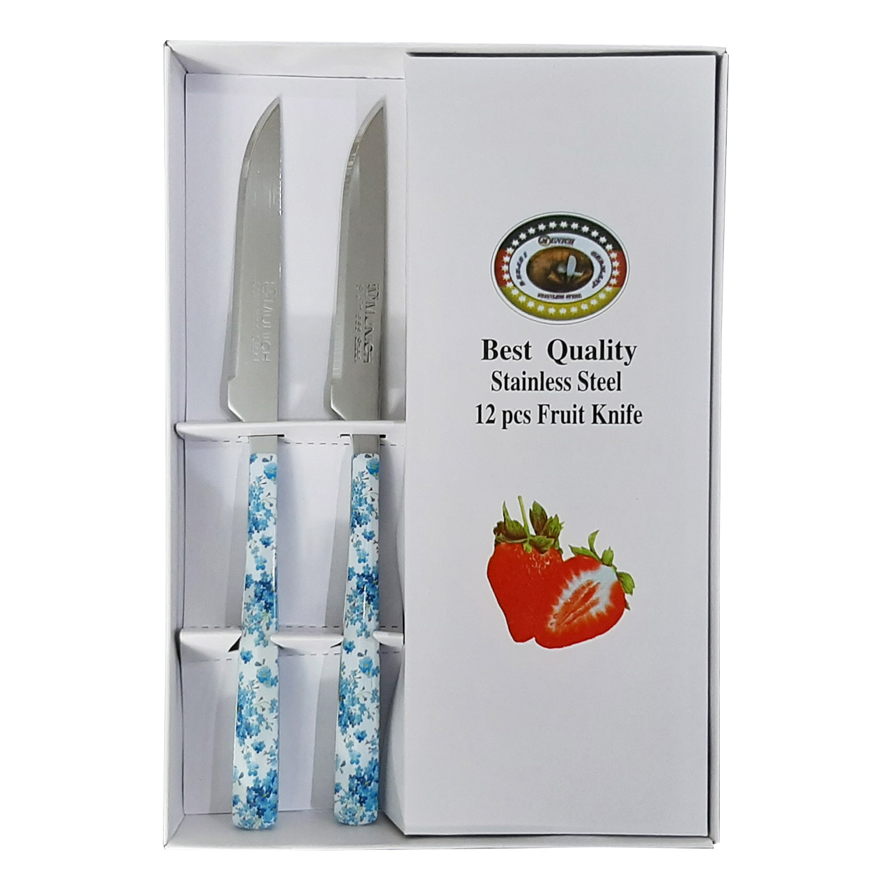 چاقو میوه خوری 12 پارچه مونیخ کد M01