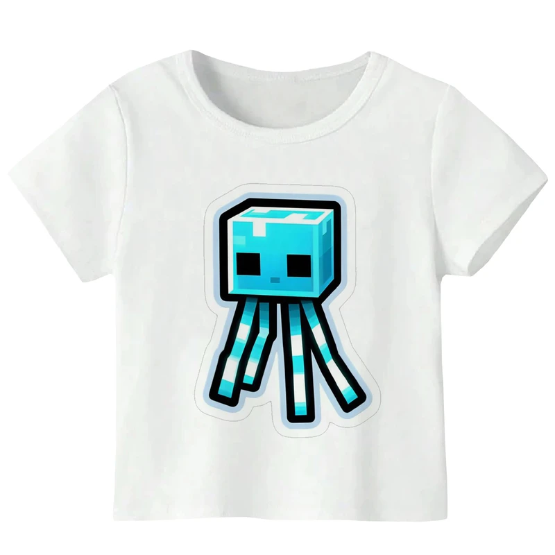 تی‌شرت آستین کوتاه پسرانه مدل هشت پا W202