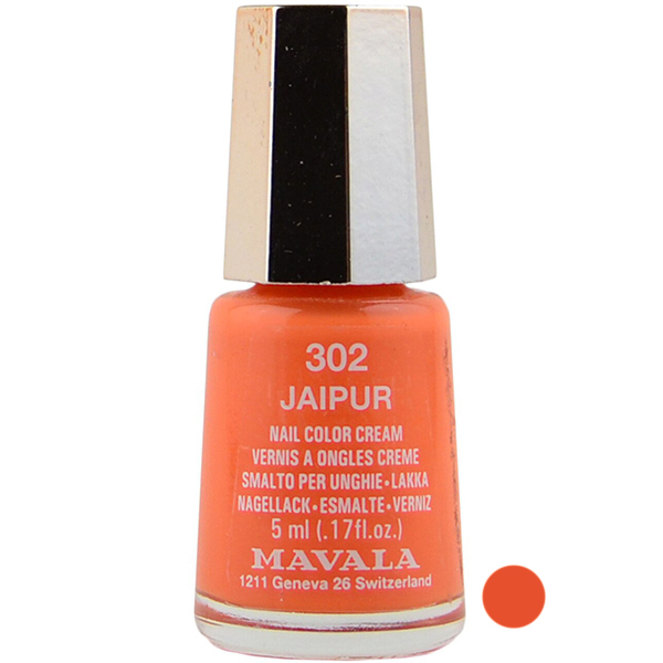 لاک ناخن ماوالا مدل JAIPUR شماره 302