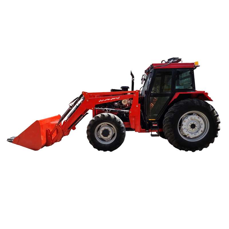 بیل لودری گروه صنعتی مهندس مروتی مدل 4 جک بازودار تعادلی سنگین تراکتورهای 399 جفت دیفرانسیل