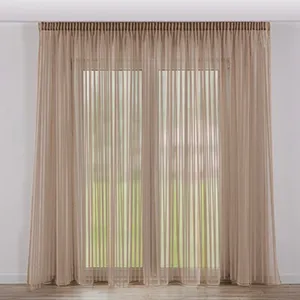 پرده تیکو دکو مدل دوخت ساده تور کادکا طرحدار سایز 300*280 سانتی متر