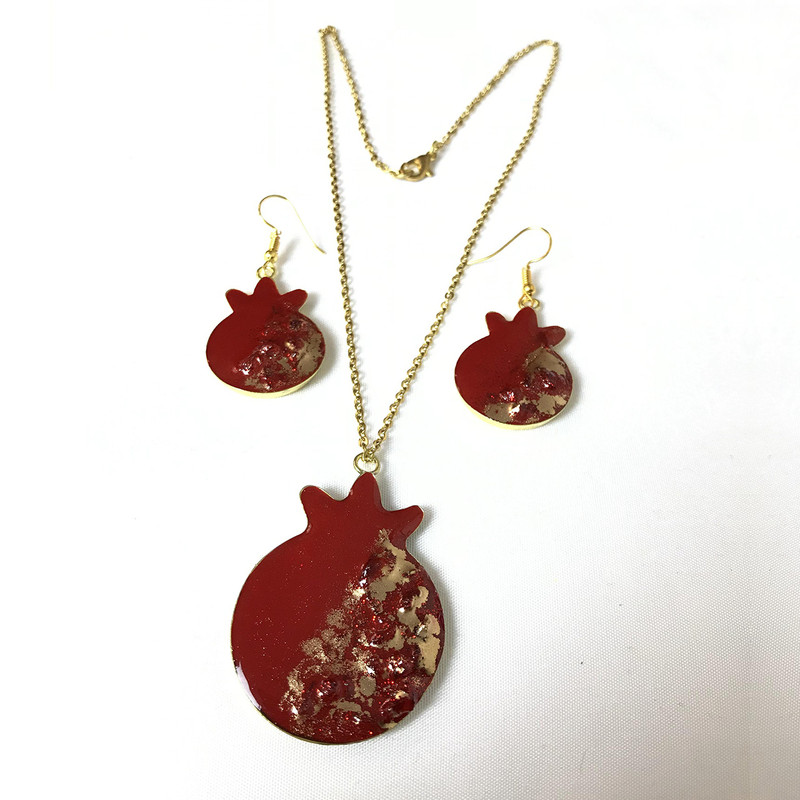 نیم ست زنانه طرح انار کد 200 نیم ست زنانه طرح انار کد 200