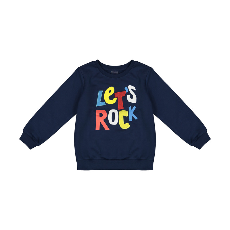 سویشرت پسرانه ال سی وایکیکی مدل 0W33562Z4-JC7-NAVY