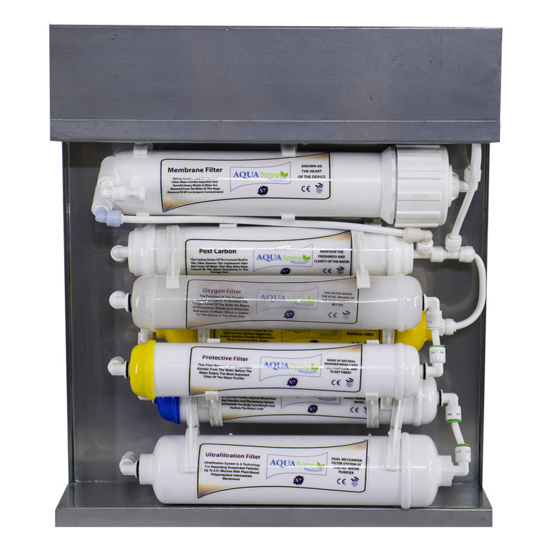 دستگاه تصفیه کننده آب آکوآ اسپرینگ مدل RO-S7-KZ 7940 به همراه فیلتر مجموعه 4 عددی
