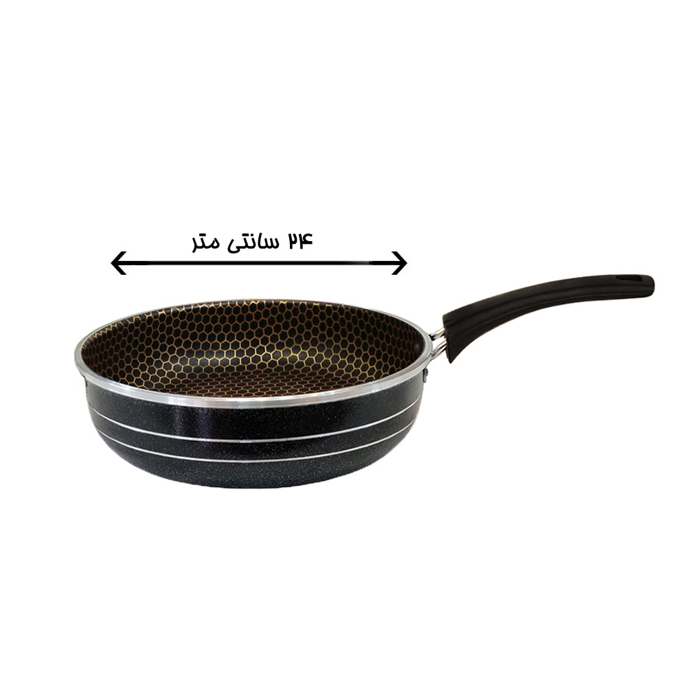 سرویس تابه 3 پارچه مُرسانا مدل زنبوری کد MZ3400 سرویس تابه 3 پارچه مُرسانا مدل زنبوری کد MZ3400