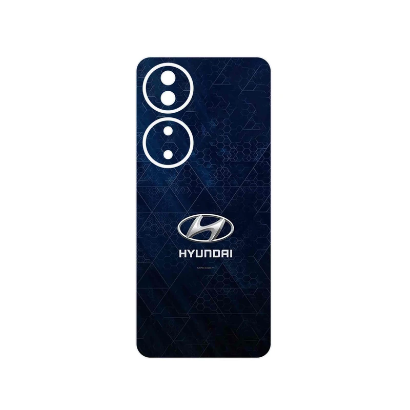 برچسب پوششی ماهوت مدل Hyundai_Logo مناسب برای گوشی موبایل آنر X7b