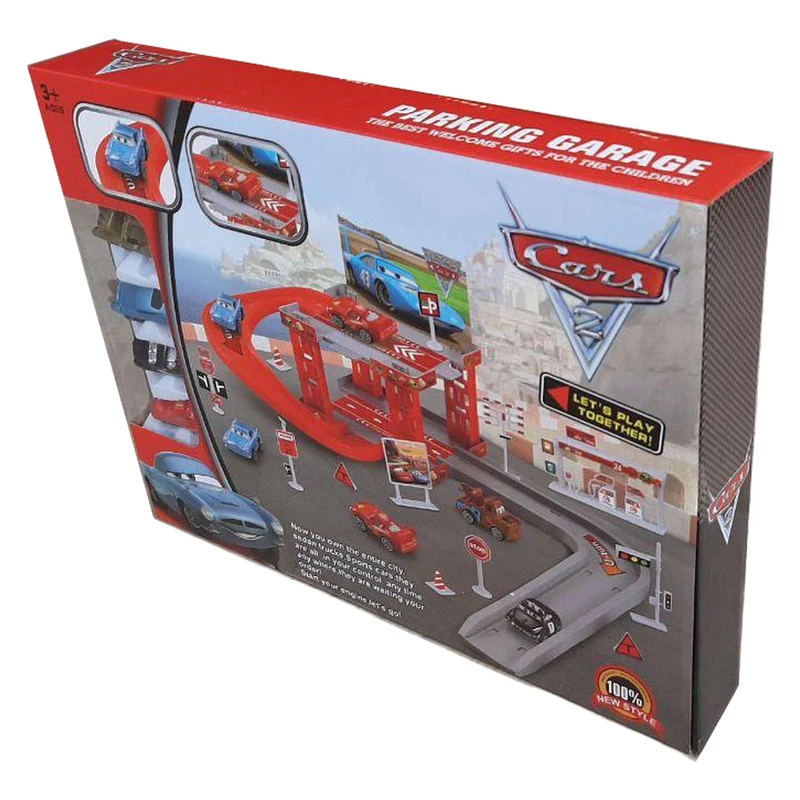  کیت ماشین بازی طرح پارکینگ مک کویین کد 40150