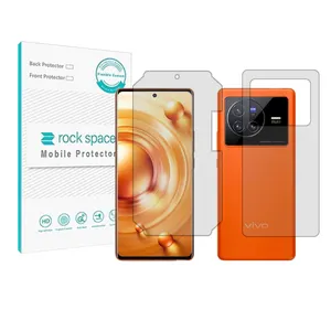Rock space HyGEL model hydrogel screen protector suitable for Vivo X80 mobile phone with back protector