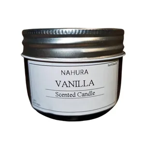 شمع لیوانی معطر مدل B007 با رایحه وانیل زمان اتمام 15 ساعت