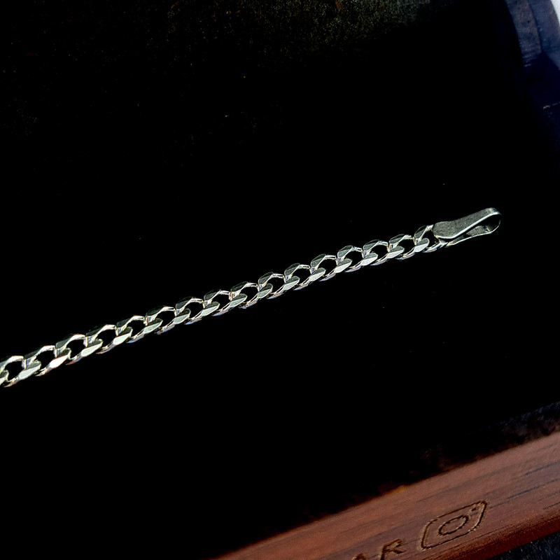 دستبند نقره مردانه ملک زیور کد 907