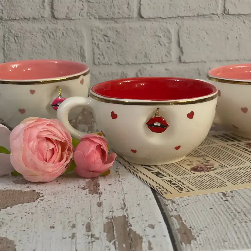 فنجان سرامیکی مدل آویز