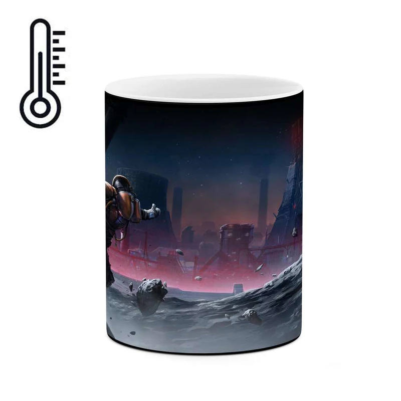 ماگ حرارتی کاکتی مدل انیمه کد mgh17610