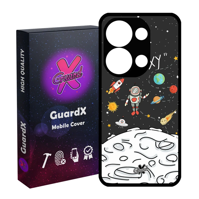 کاور گارد ایکس طرح Galaxy مدل Glass10014 مناسب برای گوشی موبایل شیائومی Redmi Note 13 Pro 4G / Poco M6 Pro 4G
