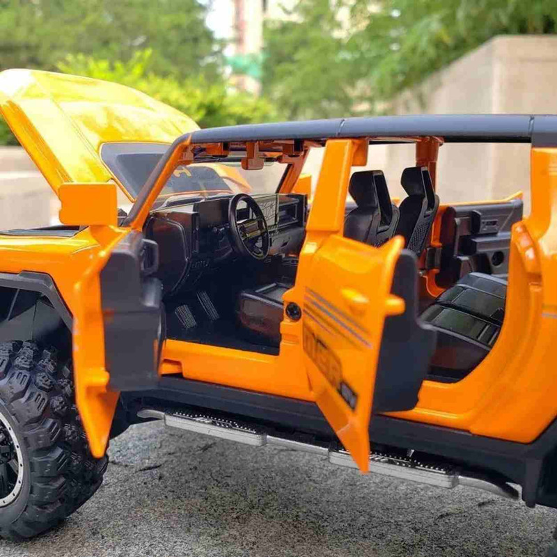 ماشین بازی مدل فلزی Hummer EV Alloy Off-Road