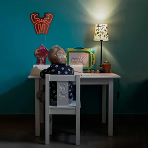 چراغ دیواری نئون دیزاین مدل Spider-BL_RD