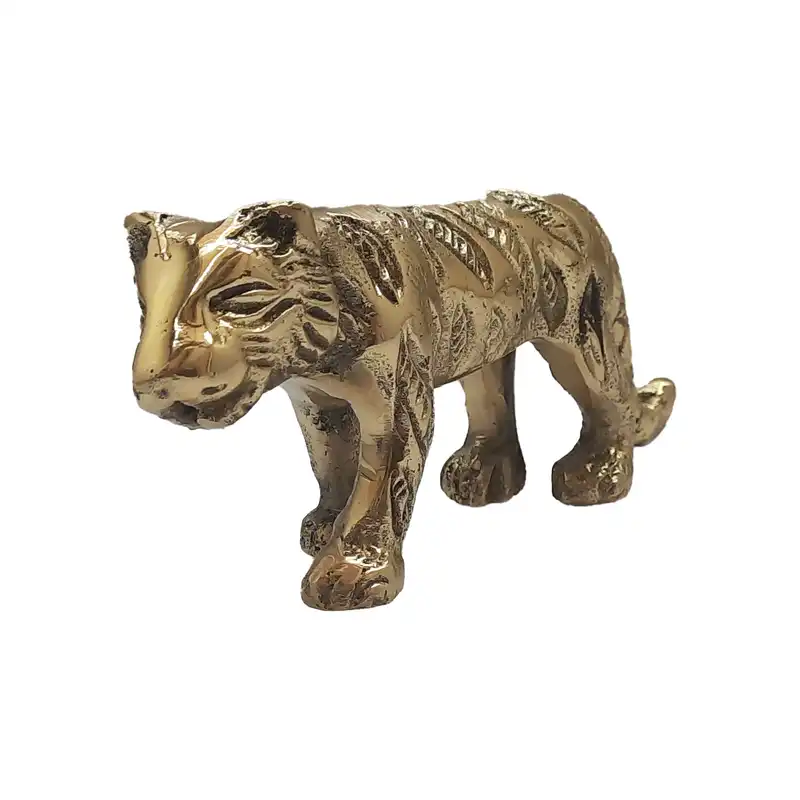 دکوری برنجی مدل ببر