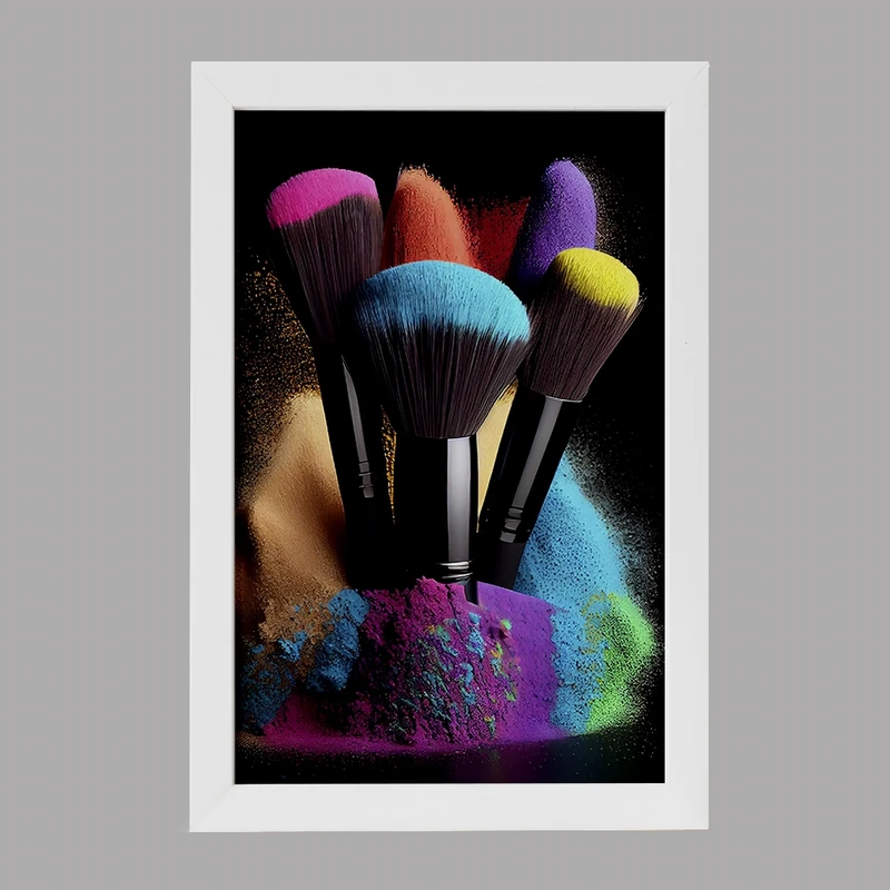 تابلو خندالو مدل آرایشگر و میکاپ آرتیست کد F1914