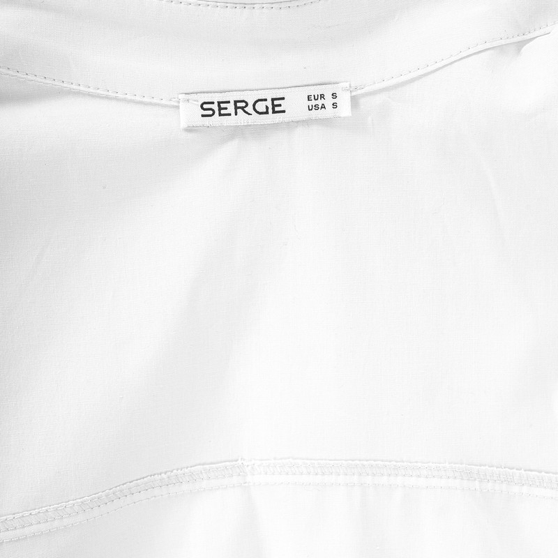 شومیز آستین کوتاه زنانه سرژه مدل 207360 رنگ سفید