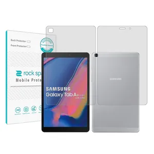 Rockspace model Hygel screen protector suitable for Samsung Galaxy Tab A 8.0 S Pen 2019 tablet along with tablet back protector