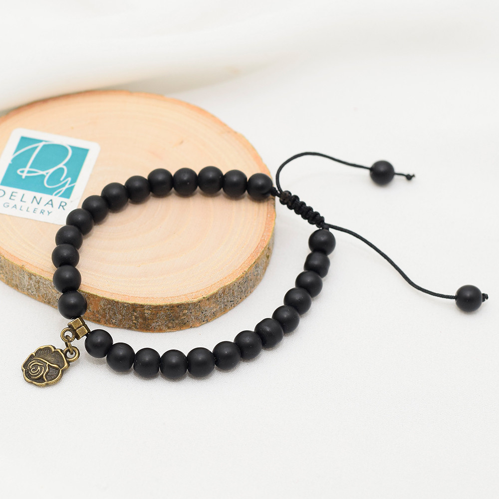 دستبند زنانه دلنار گالری مدل اونیکس گل رز