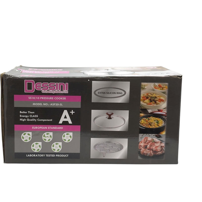 زودپز دسینی مدل دسته بلند گنجایش 5 لیتر