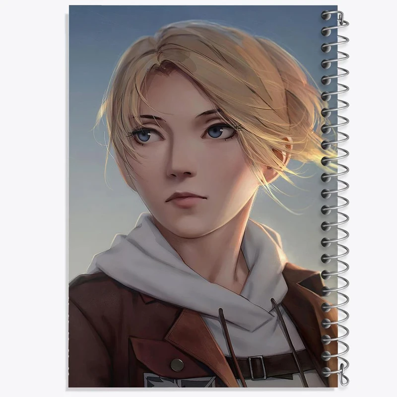 دفتر نت موسیقی 50 برگ خندالو مدل انی انیمه اتک آن تایتان Attack on Titan کد 18550