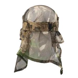 دستمال سر و گردن طرح استتار جنگلی مدل Camo