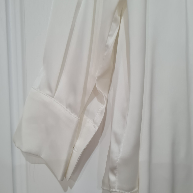 شومیز آستین بلند زنانه مدل ساتن کد ۱