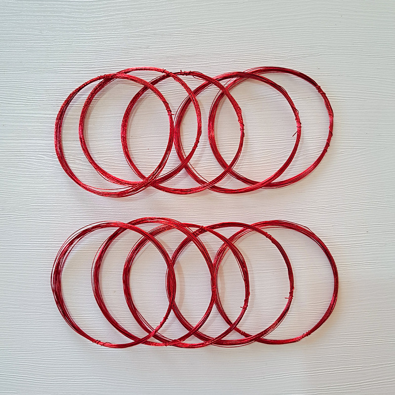 سیم گل سازی کد 15 بسته 10 عددی