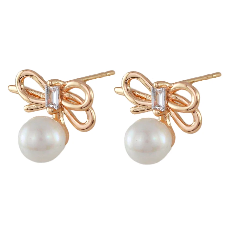 گوشواره زنانه ژوپینگ مدل پاپیون کد AAC1063