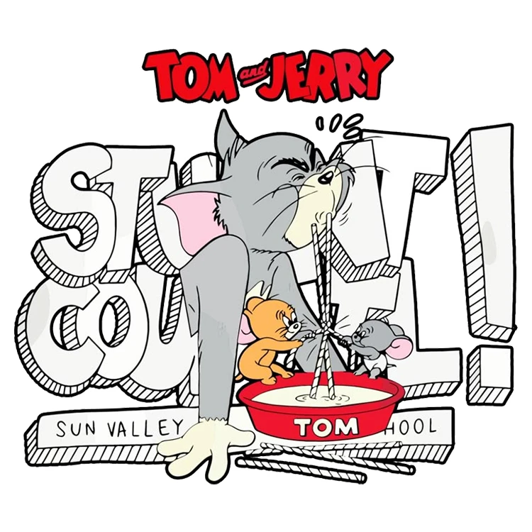 استیکر پارچه و لباس پاد آفرین مدل کارتونی کد S1201