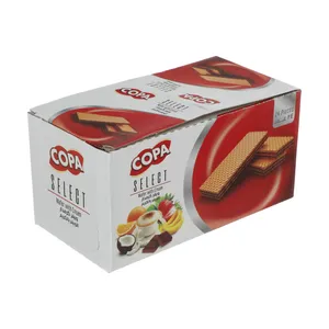 ویفر کوپا سلکت با کرم کاپوچینو مقدار 45 گرم بسته 24 عددی
