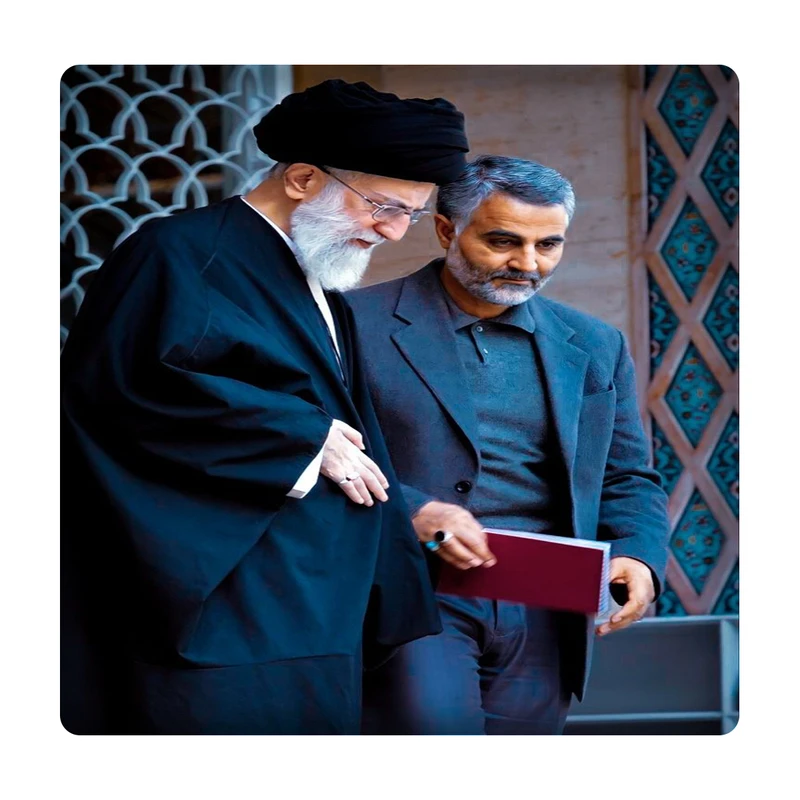  کاشی مدل حاج قاسم و رهبری km10 کد 454