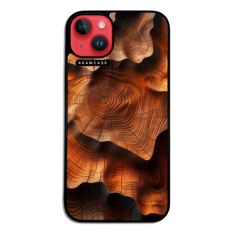 کاور آکام مدل AMC-WA14PLUS-WOOD-9 مناسب برای گوشی موبایل اپل iPhone 14 Plus