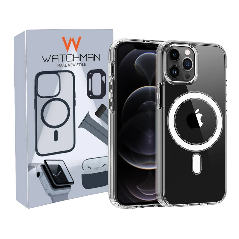 کاور واچ من مدل Clear magsafe مناسب برای گوشی موبایل اپل iphone 13 Pro max