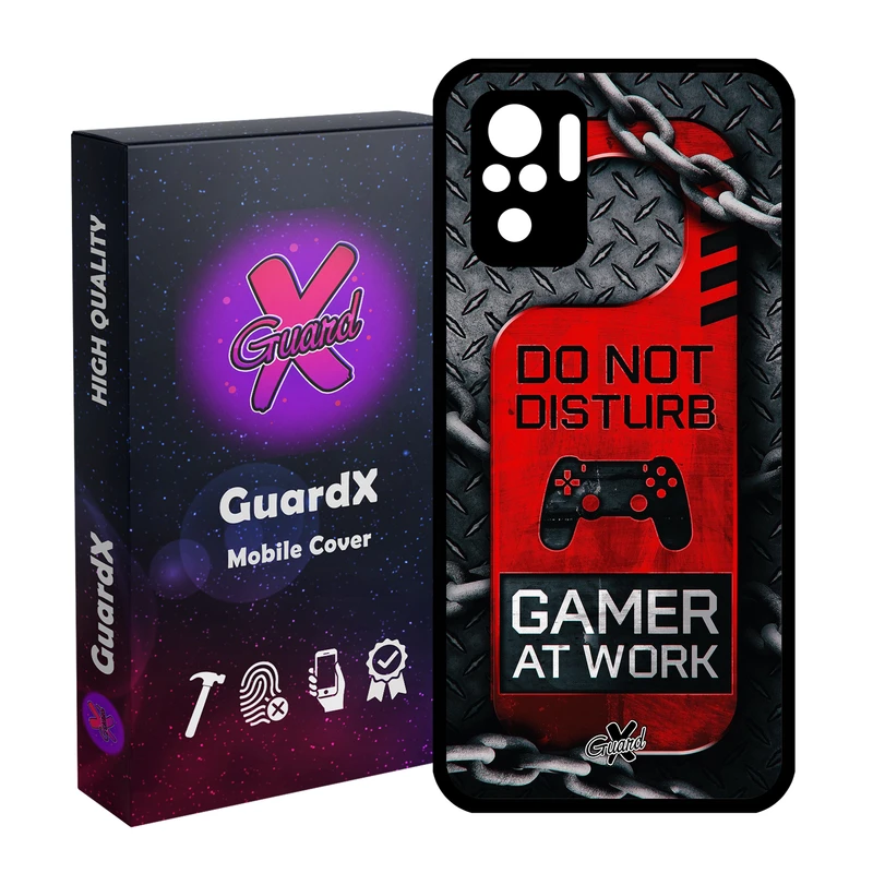 کاور گارد ایکس طرح Gamer مدل Glass10001 مناسب برای گوشی موبایل شیائومی Redmi Note 10 4G / Note 10S