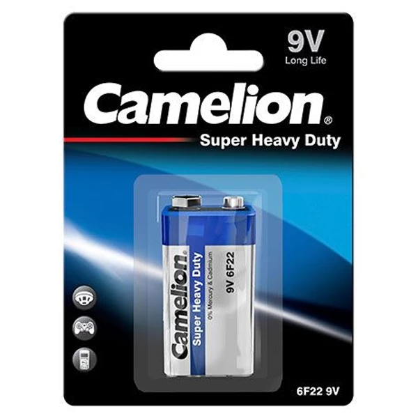 باتری کتابی کملیون مدل Super Heavy Duty 9V عکس شماره 1