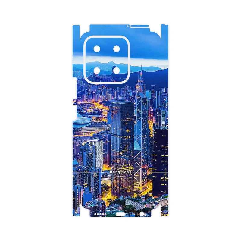 برچسب پوششی ماهوت مدل Hong Kong City-FullSkin مناسب برای گوشی موبایل آنر X5b