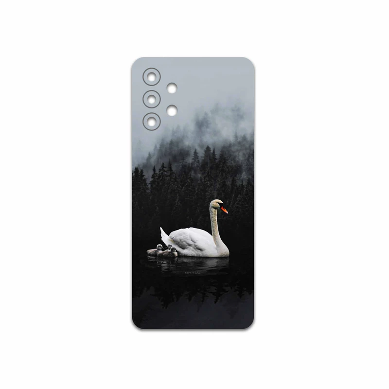 برچسب پوششی ماهوت مدل Swan Lake مناسب برای گوشی موبایل سامسونگ Galaxy A32 4G