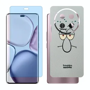 Glass Together model matte anti bluescreen protector suitable for Honor X9c mobile phone with back cover sticker