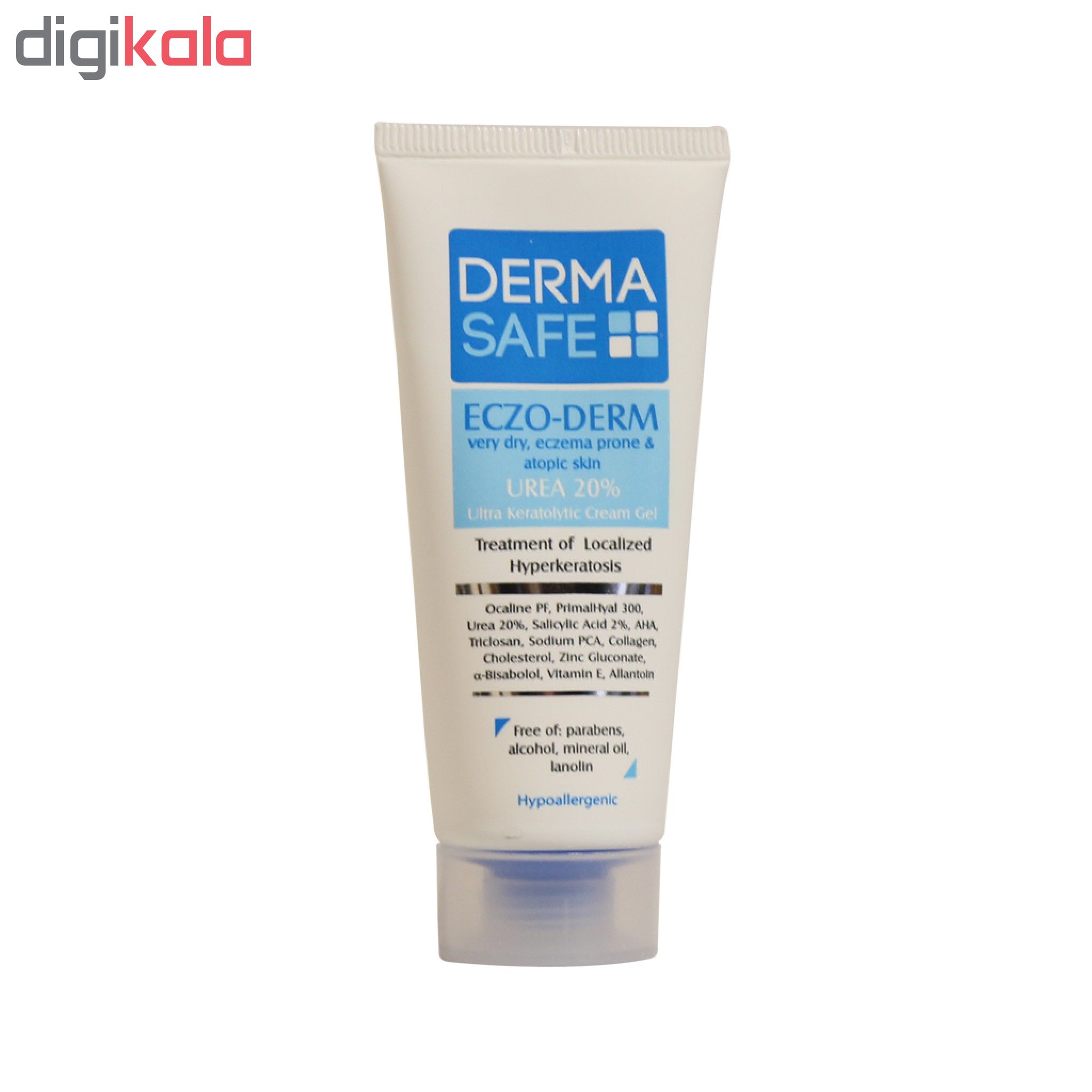 کرم مرطوب کننده درماسیف سری Eczo Derm مدل Ultra Keratolytic حجم ۴۰ میلی لیتر -  - 2