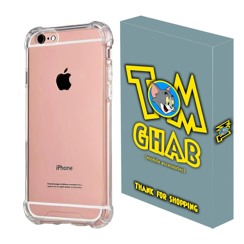 کاور تام قاب مدل ژله ای مناسب برای گوشی موبایل اپل iPhone 6s