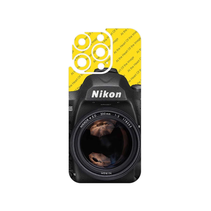 برچسب پوششی ماهوت مدل Nikon_Logo مناسب برای گوشی موبایل اپل iPhone 16 Pro