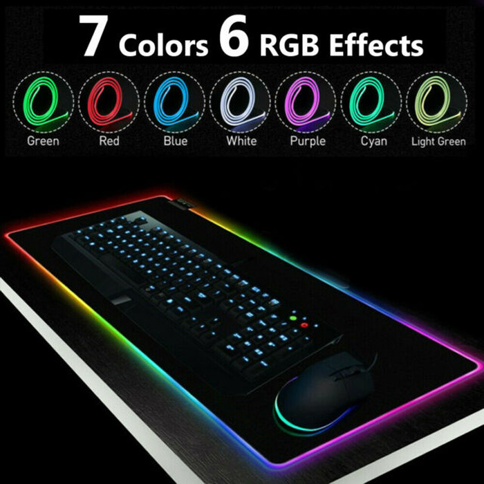 ماوس پد مخصوص بازی مدل RGB-EXTENDED CHROMA 2