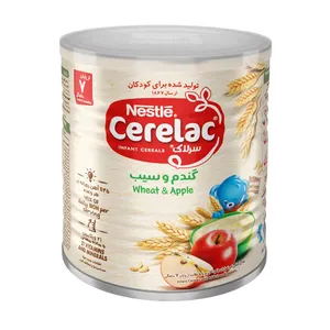 غذای کودک گندم و سیب به همراه شیر نستله - 400 گرم