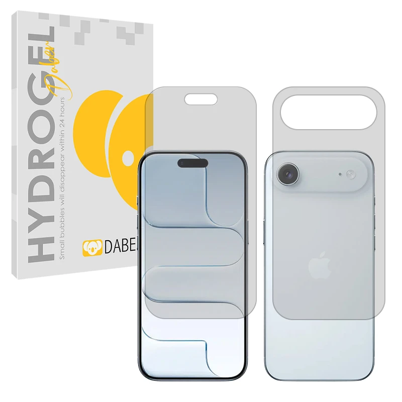 محافظ صفحه نمایش مات دبن مدل Tough مناسب برای گوشی موبایل اپل iPhone Air به همراه محافظ پشت گوشی