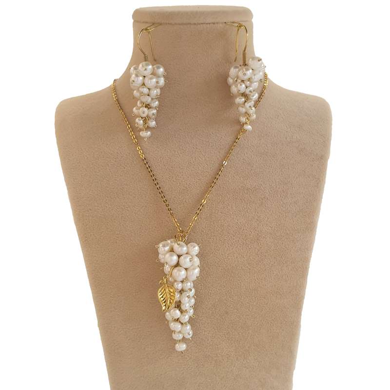 نیم ست نقره زنانه مدل 33